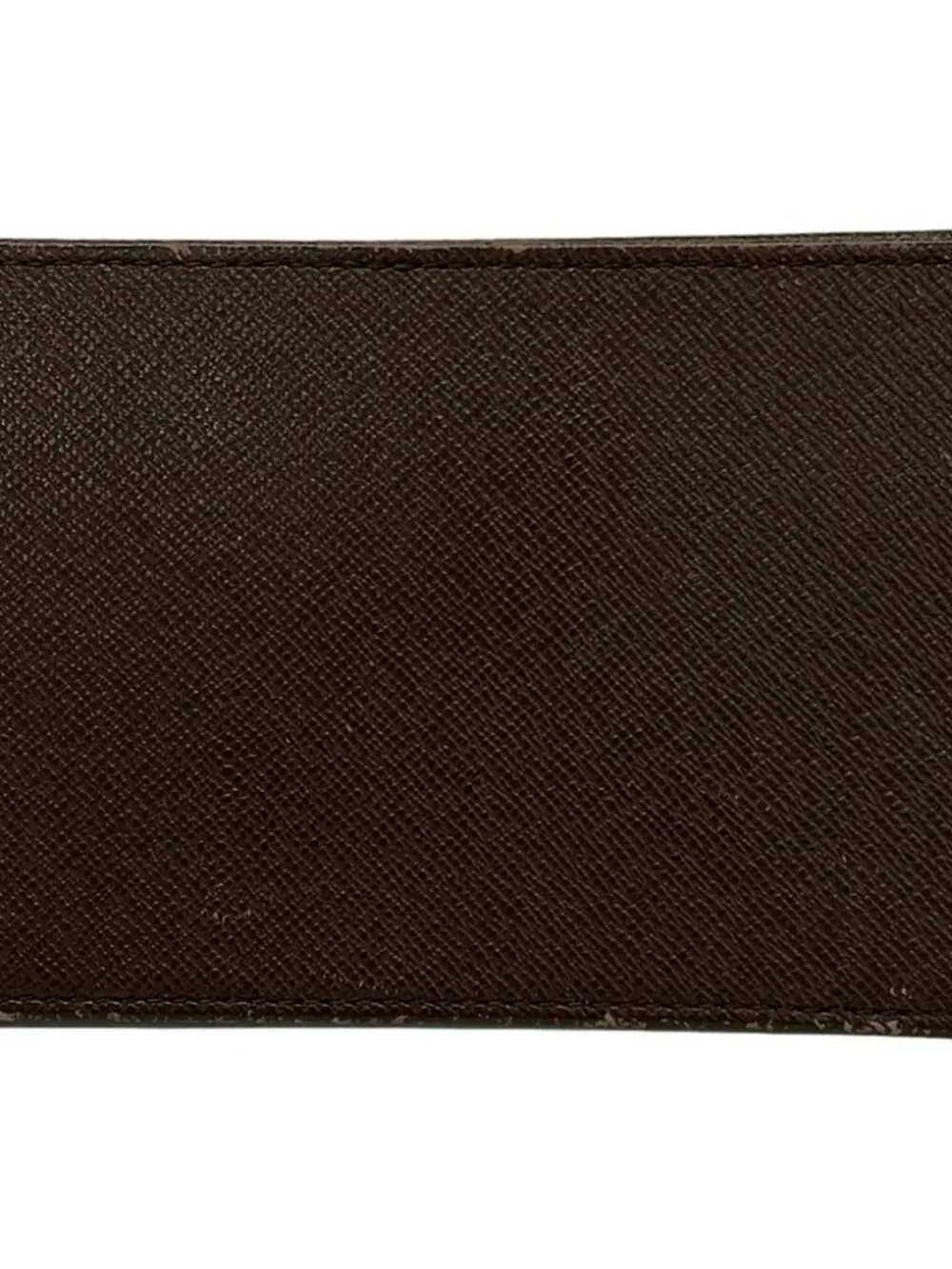 LOUIS VUITTON Porte Tresor Etui Papier N61202 Ebene Damier SP0015 Damier Canvas